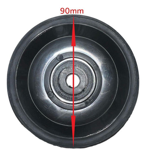 Generic 90 Mm High Hardness Polypropylene Pulley with Bearing 1