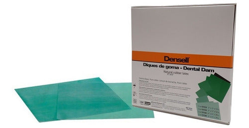 Densell Dental Dam Green 6x6 x 36 Units 0