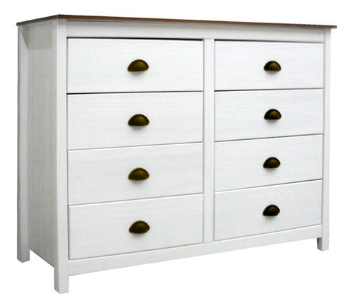 Divino S.A. Topázio White Pine Dresser 0