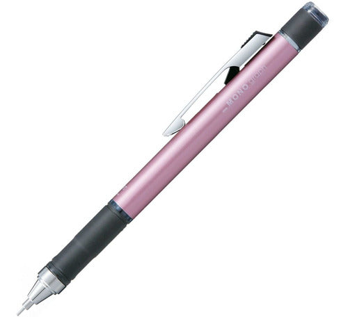 Tombow Mechanical Pencil 0.5mm Mono Graph Grip, Light Pink (DPA-141D) 0