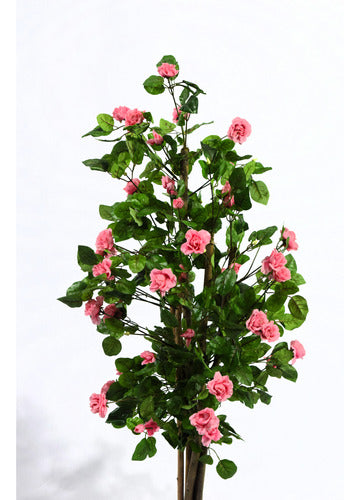 RegalosDeco Wild Rose Artificial Bush 100 Cm 1