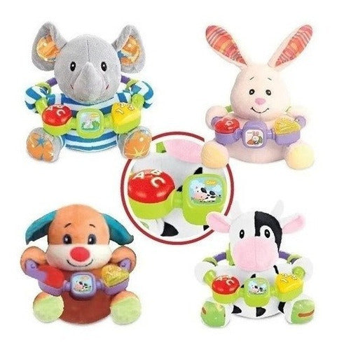 Zippy Toys Musical Plush Toy for Baby Light Sound Sharif Express 2