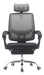 Silla Gerencial LX019 Apoyapies Oficina PC Lumbar Reclinable Mesh 1