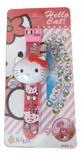 Reloj Hello Kitty Proyector De Imagenes Nuevo Excelente 0