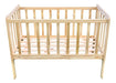 Modern Solid Pine Wood Crib 100 x 50 cm 0