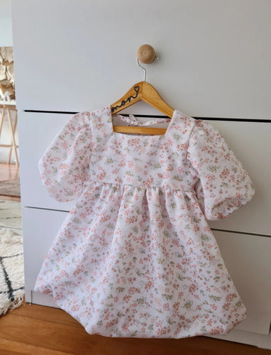 LITTLE SOPHIA Baby Dress for Baptism and First Year in Cotton 15