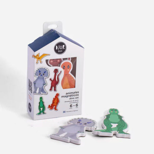 Djur Set X5 Animales Imantados Dinosaurios Goma Eva Djur 220434 0