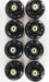 8x Ruedas Pu Silicona Rollers 84 Mm 16 Rulemanes Y Stoppers 1