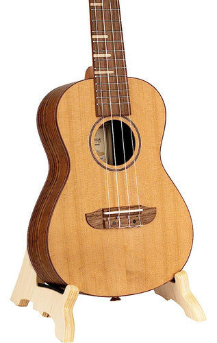 Ortega Guitars Soporte De Ukelele De Madera Hecho Con Madera 1