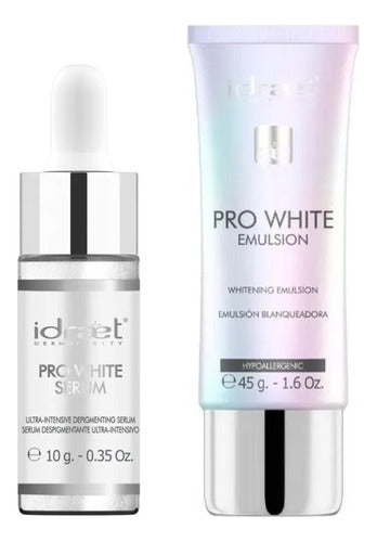 Pro White Whitening Kit Serum Emulsion Idraet 0