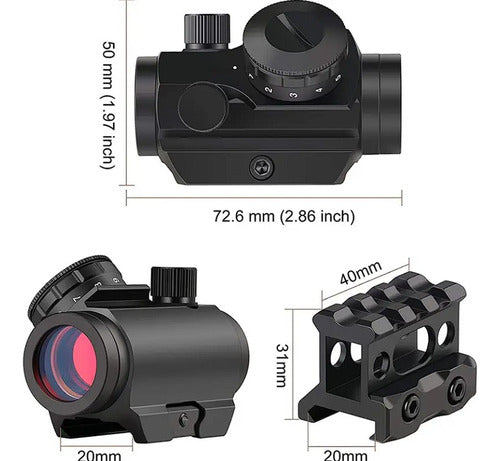 Mira Tactica Red Dot 1x22 | M5 1