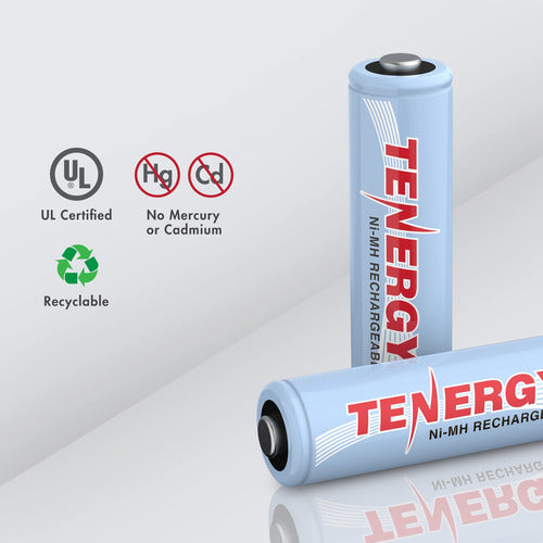 Tenergy Combo De Batera Recargable Nimh De Alto Drenaje, 4 P 3