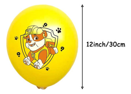 Cotillon Waf Paw Patrol Party Balloons Decoration 5