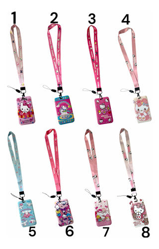 Bros Porta Sube Hello Kitty Cinnamoroll My Melody Colgante X 1uno 1