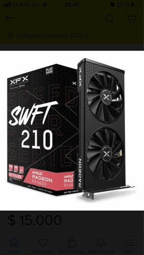 Tarjeta De Video Amd Radeon Rx 6600 Swft 210  8 Gb Ddr6 0