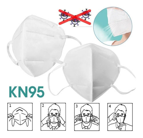 GSD KN95 N95 Face Mask Respirator Pack of 10 7