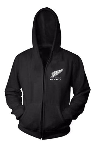 Publicidad Textil Campera All Blacks Rugby 1