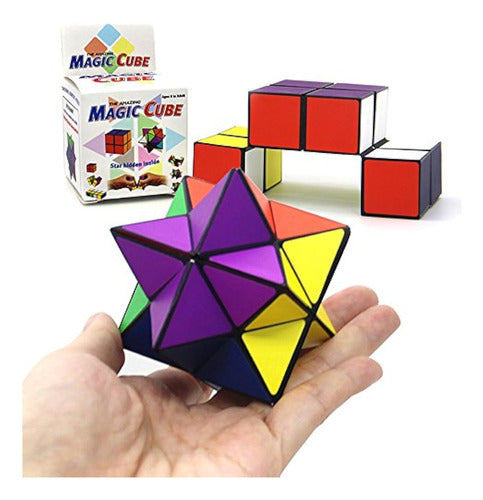 Yoshimoto Magic Cube Set, Magic Puzzle Cubes 5