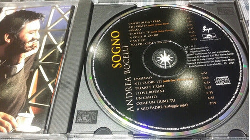 Andrea Bocelli - Sogno - Cd Original Impecable 4