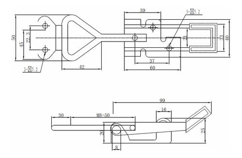 Quick Lightweight Spring Hook GTY-4003R 1