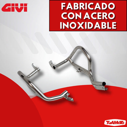 Givi Stainless Steel Lower Engine Guard for Honda CRF 1100 Africa Twin 7