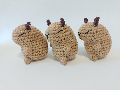 Tejidos Nanda Mini Carpincho Amigurumi Crochet 1