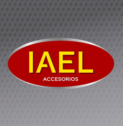 Iael Eco-Leather Steering Wheel Cover Black Red 2