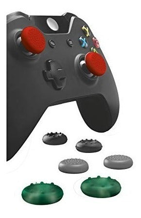 Xbox One Grips 4 Pares Trust (trae 8 Grips) Cubre Stick Caja 1