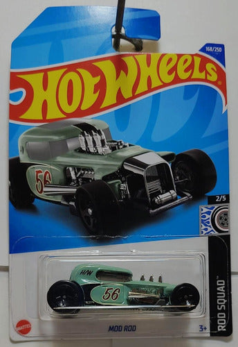 Hot Wheels Rod Squad Overdrive Collectible Models 6