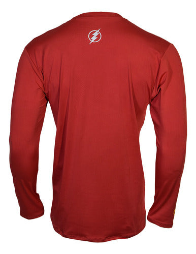 Men's Red The Flash Thermal T-Shirt 1