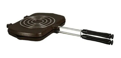 Double Sandwich Maker Teflon Non-Stick Aluminum Doña Tina 6