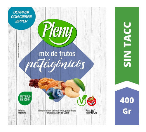 Pleny Mix De Frutas Secas Patagónicas X 400 G - Sin Tacc 0