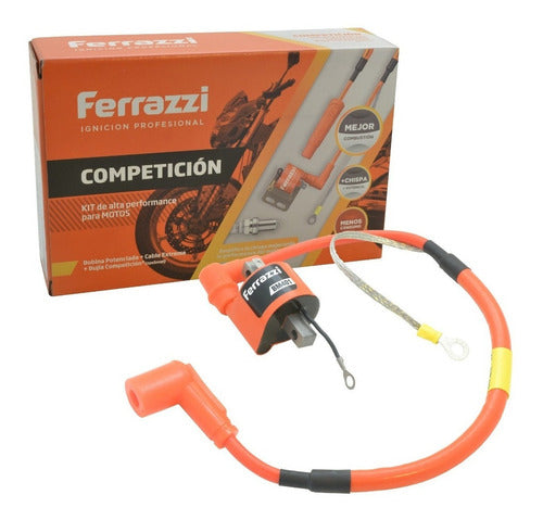 Bobina Competicion Ferrazzi 90º Kreb55 Rouser Ns 200 - Fas 0