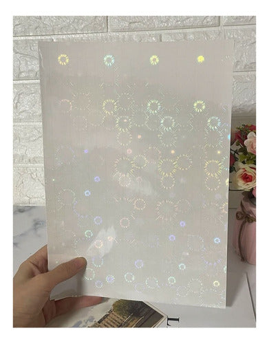 Laminado En Frío A4 Holográfico X 20 Unidades Mod. Fireworks 1