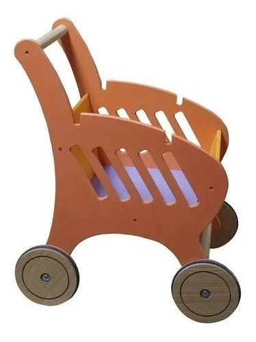 Wooden Lakalumba Shopping Cart for Toddlers 1
