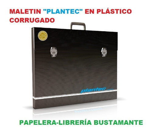 Plantec Maletín Valija Porta Tablero Planos Láminas 40x50 0