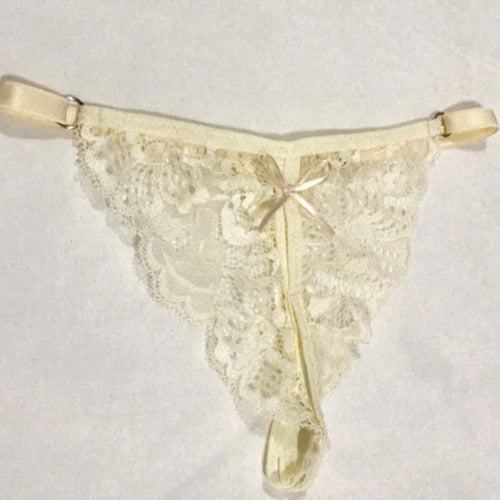 C.S.Candal Beautiful Open Lace Tanga 5