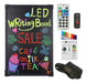 Combo X2 LED Boards 70x50 Luminous LED Sign + 8 Special Markers 0