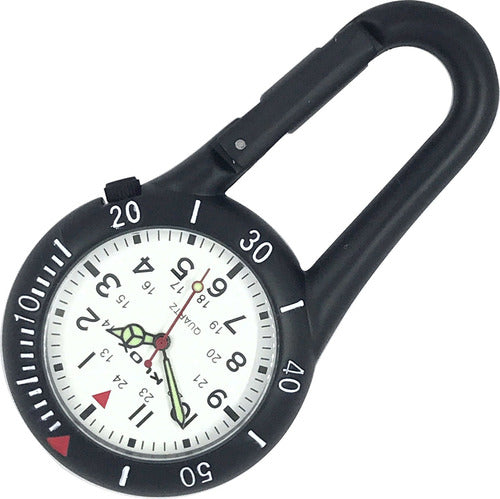 Klox - Reloj Con Mosquetón Con Clip, Ideal Para Enfermeras. 0