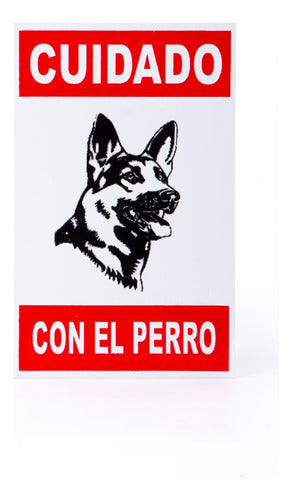 Zoomundo Cuidado Con El Perro Sign 12x20cm High Impact 0