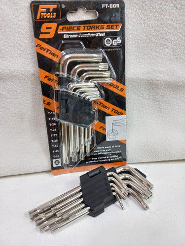 Generica Torx Star Key Set 9 Pieces 1