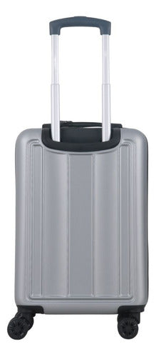 Small Carry On Rigid ABS 20 Inch Gray by Check In 9