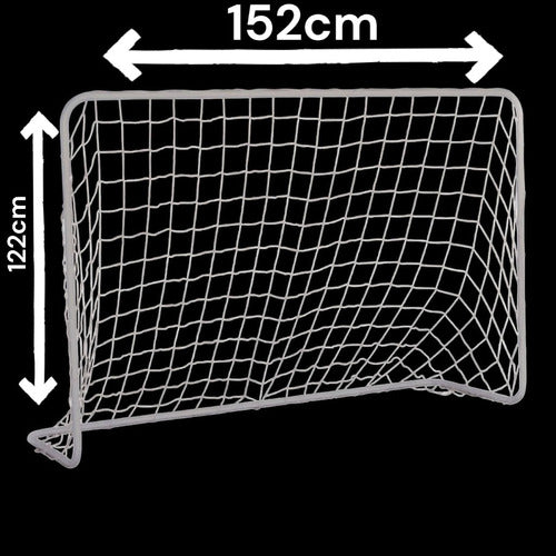FAYDI Soccer Goal Set - Easy Assembly, Sturdy Metal Construction, Includes Net 2