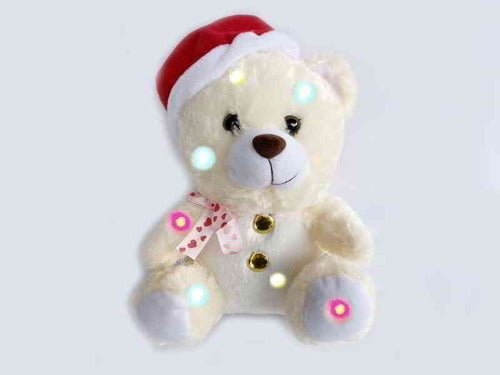 Oso De Navidad Con Luz 0