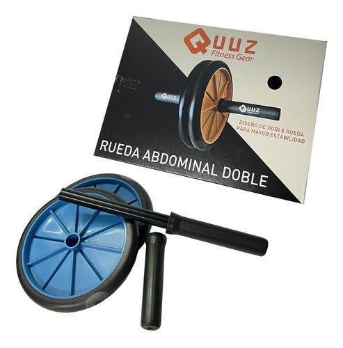 Quuz Double Wheel Abdominal Exerciser 2