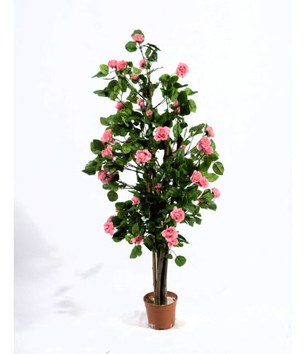 RegalosDeco Wild Rose Artificial Bush 100 Cm 0