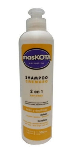 Maskota Shampoo 2 in 1 Anti Frizz for Dogs and Cats 300 mL 0