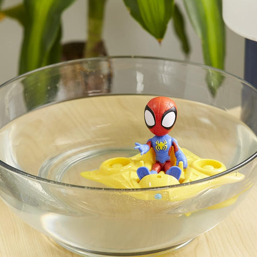 Hasbro Marvel Spidey and His Amazing Friends Spidey Water Web Raft 3