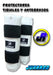 Juarrod White Cuerina Shin Guards 2