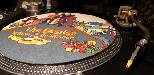 DJPROAUDIO Beatles Yellow Submarine Slipmat Paño Espuma 6